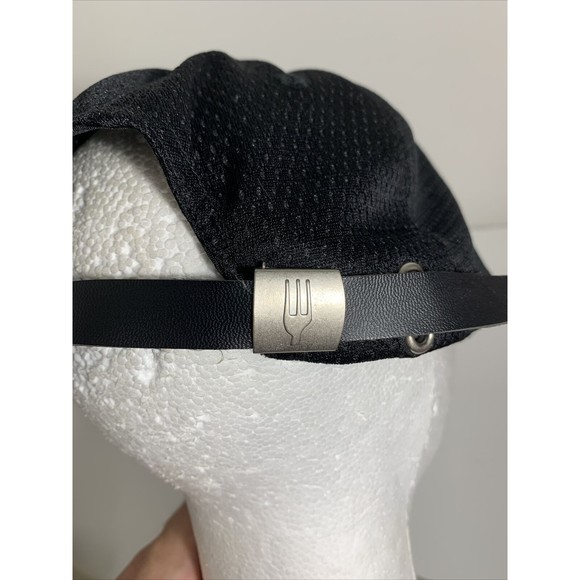 Tristar Skyline Medical Center Nashville Leather Strap Chef Works Baseball Hat - Picture 6 of 13